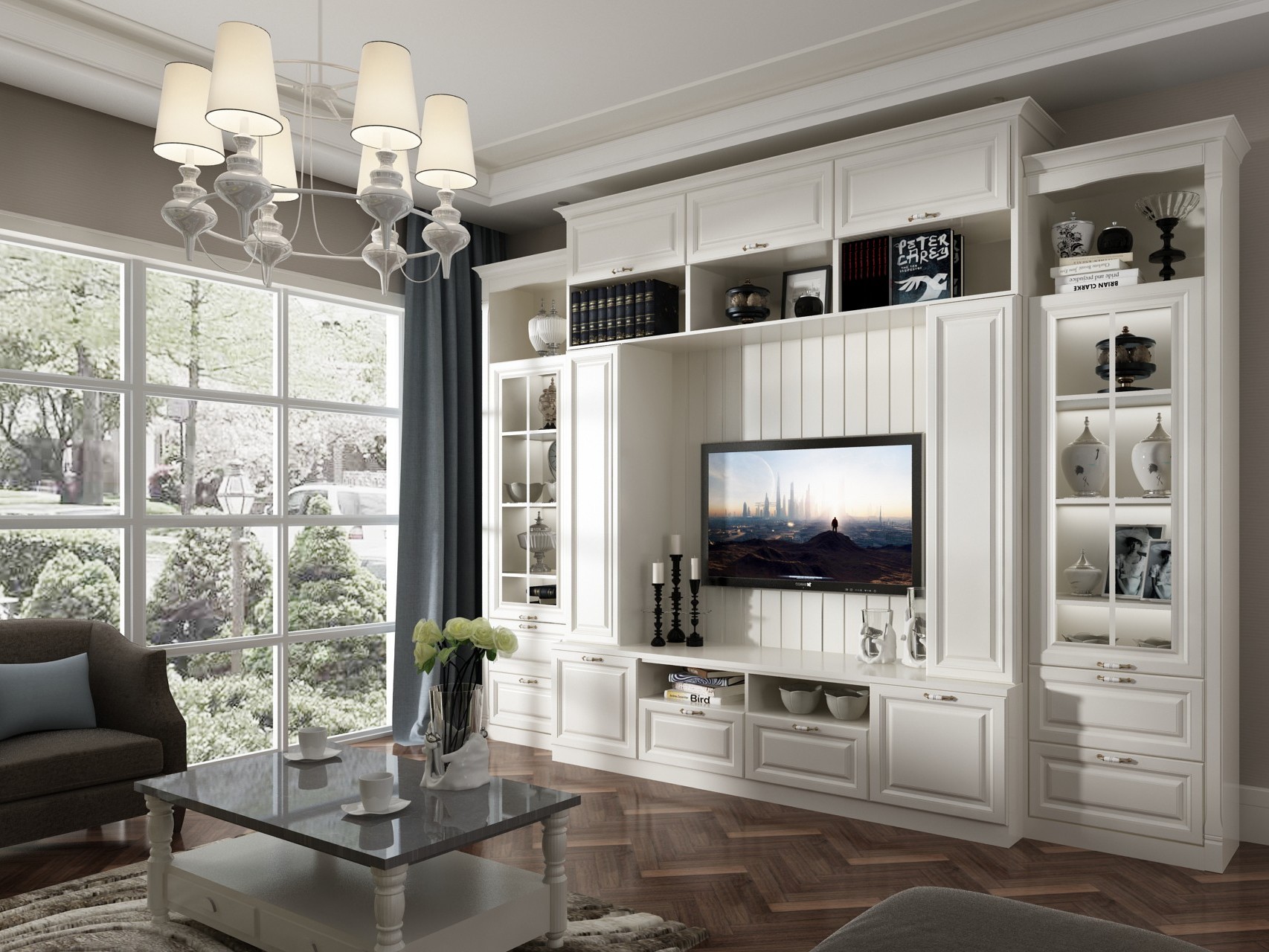 歐式全鋁電視柜-02 歐式全鋁電視柜-02